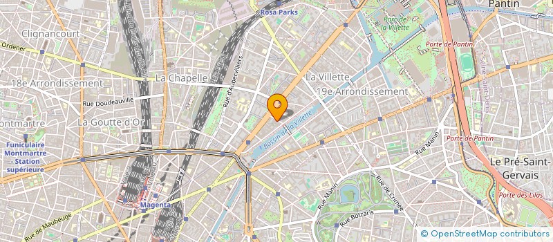 localisation de l'entreprise MADAME CATHERINE DUBRAY  PARIS