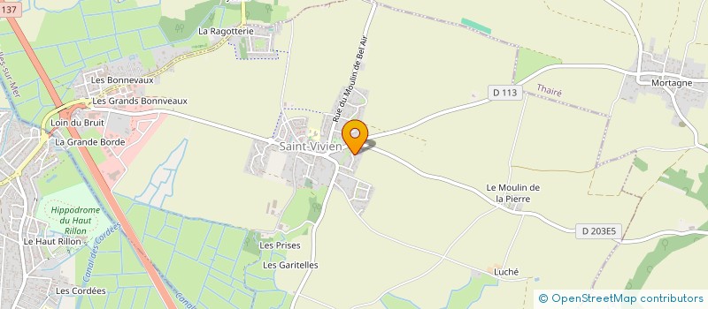 localisation de l'entreprise MADAME CATHERINE DUBREUIL  SAINT-VIVIEN