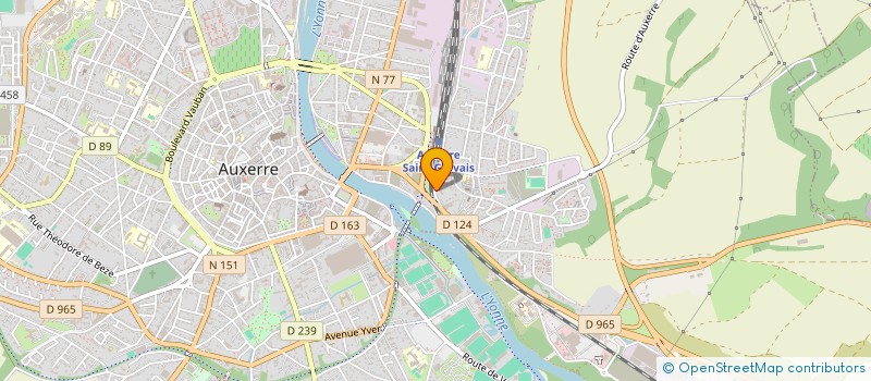 localisation de l'entreprise MADAME CATHERINE DUBRISAY à AUXERRE