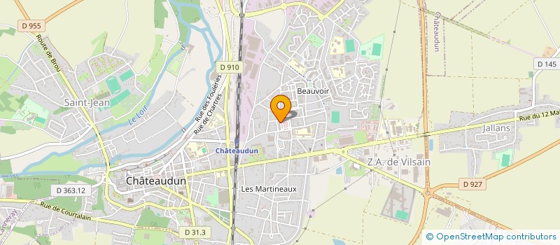 localisation de l'entreprise MADAME CATHERINE DUBUIS à CHATEAUDUN