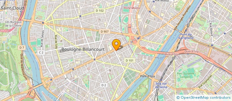 localisation de l'entreprise MADAME CATHERINE DUBUISSON à BOULOGNE-BILLANCOURT