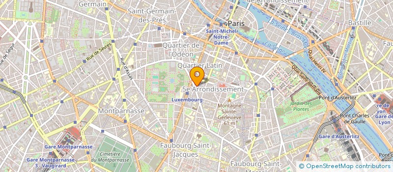 localisation de l'entreprise MADAME CATHERINE DUCLOS-GRENET à PARIS