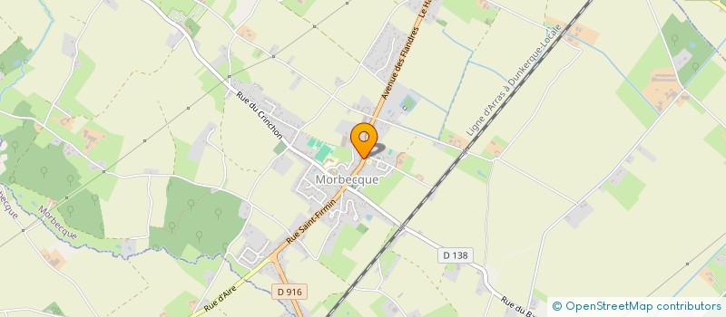 localisation de l'entreprise MADAME CATHERINE DUCOURANT  MORBECQUE