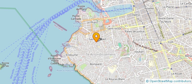 localisation de l'entreprise MADAME CATHERINE DUDIT à MARSEILLE