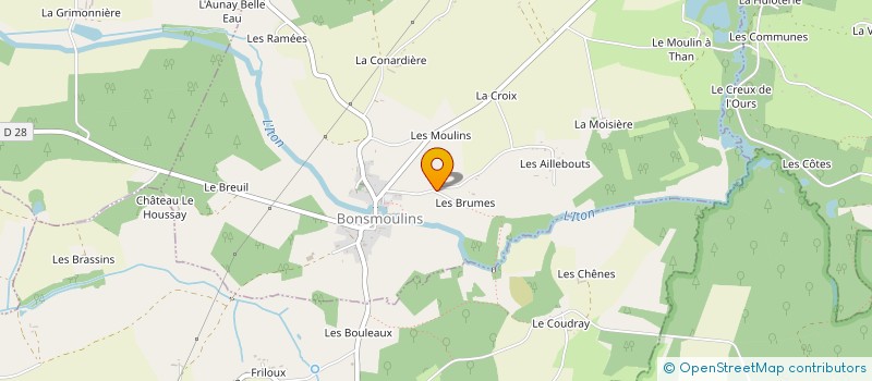 localisation de l'entreprise MADAME CATHERINE DUFOUR à LA FERTE-EN-OUCHE