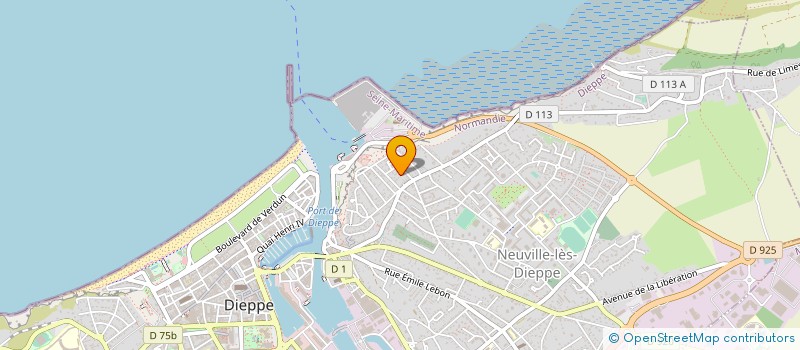 localisation de l'entreprise MADAME CATHERINE DUHAMEL à DIEPPE