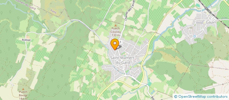 localisation de l'entreprise MADAME CATHERINE DULOU  SAINT-MAMERT-DU-GARD