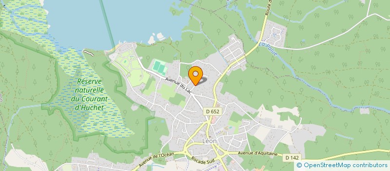 localisation de l'entreprise MADAME CATHERINE DULUC  LEON