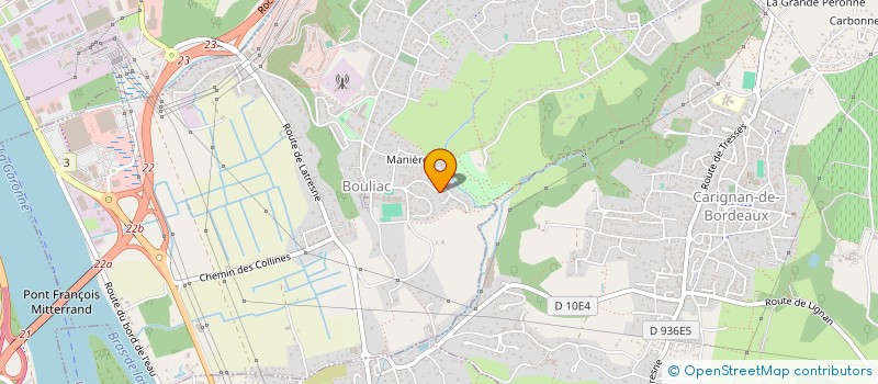 localisation de l'entreprise MADAME CATHERINE DULUCQ  BOULIAC