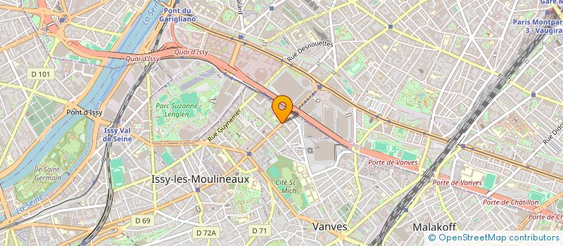 localisation de l'entreprise MADAME CATHERINE DUMOUTIER à ISSY-LES-MOULINEAUX