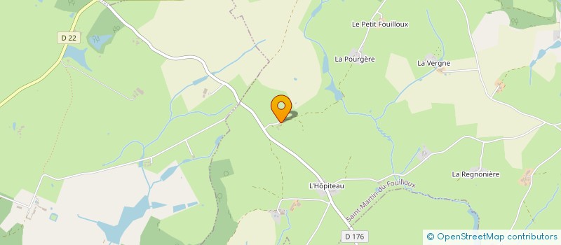 localisation de l'entreprise MADAME CATHERINE DUPONT  SAINT-MARTIN-DU-FOUILLOUX