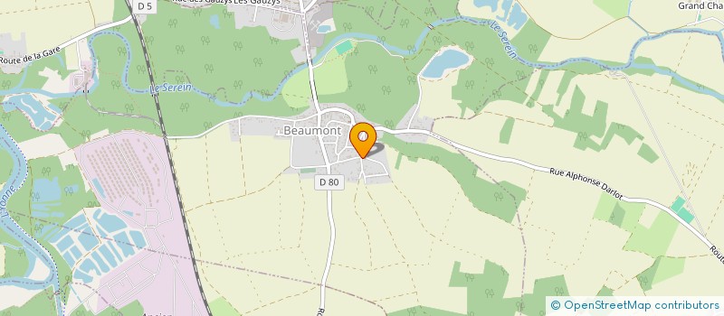 localisation de l'entreprise MADAME CATHERINE DUPUY  CHEMILLY-SUR-YONNE