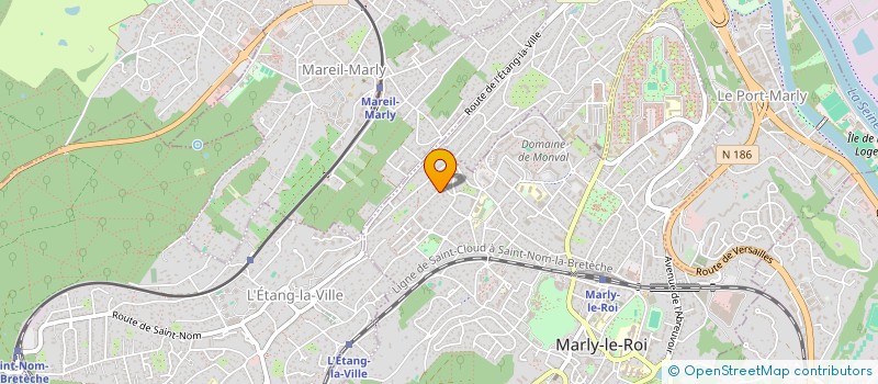 localisation de l'entreprise MADAME CATHERINE DURAND à MARLY-LE-ROI
