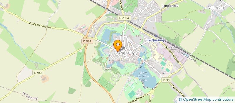 localisation de l'entreprise MADAME CATHERINE DURIEUX à LE QUESNOY