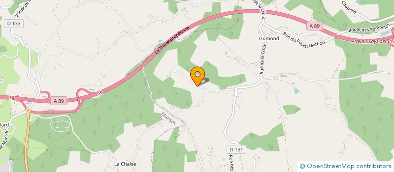 localisation de l'entreprise MADAME CATHERINE DUTHEIL  SAINT-PANTALEON-DE-LARCHE