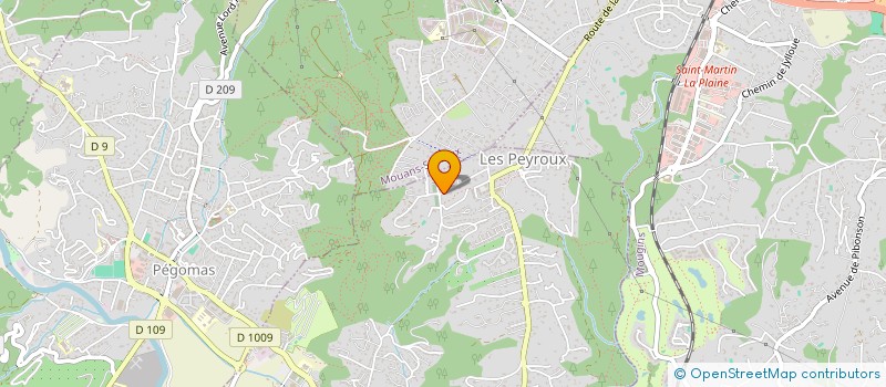 localisation de l'entreprise MADAME CATHERINE DUTHOIT à LA ROQUETTE-SUR-SIAGNE