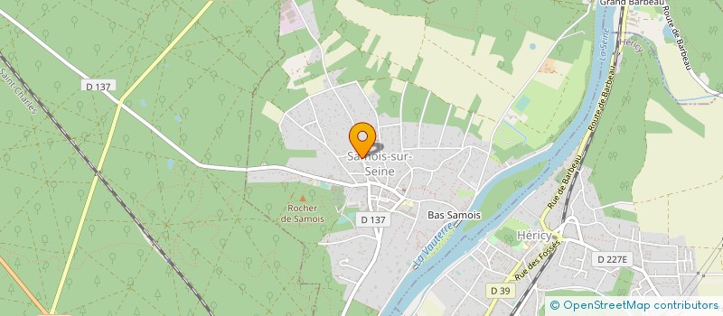 localisation de l'entreprise MADAME CATHERINE EATON  SAMOIS-SUR-SEINE