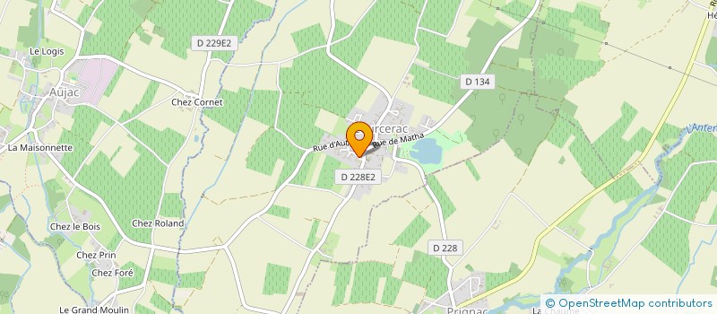 localisation de l'entreprise MADAME CATHERINE EDELINE  COURCERAC