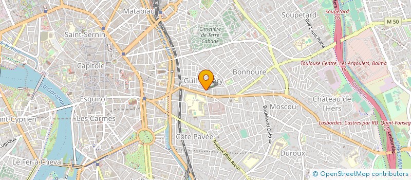 localisation de l'entreprise MADAME CATHERINE ESCANDE à TOULOUSE