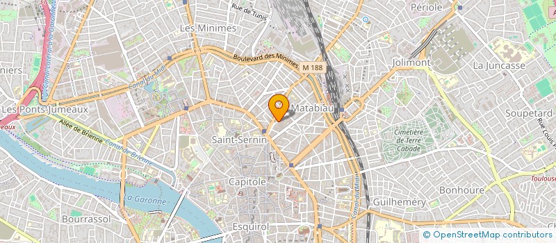 localisation de l'entreprise MADAME CATHERINE ESCUDIE à TOULOUSE
