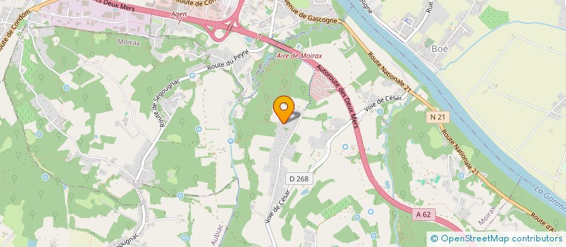 localisation de l'entreprise MADAME CATHERINE ESPANEL  MOIRAX