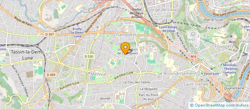 localisation de l'entreprise MADAME CATHERINE ESPEJO à LYON