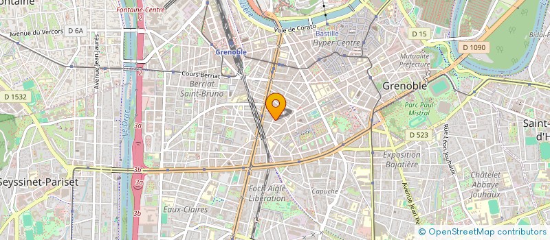 localisation de l'entreprise MADAME CATHERINE ESPIE  GRENOBLE