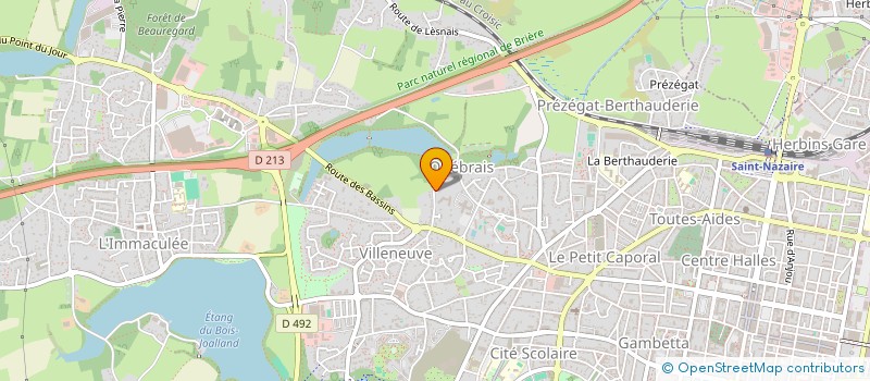 localisation de l'entreprise MADAME CATHERINE EVETTE à SAINT-NAZAIRE