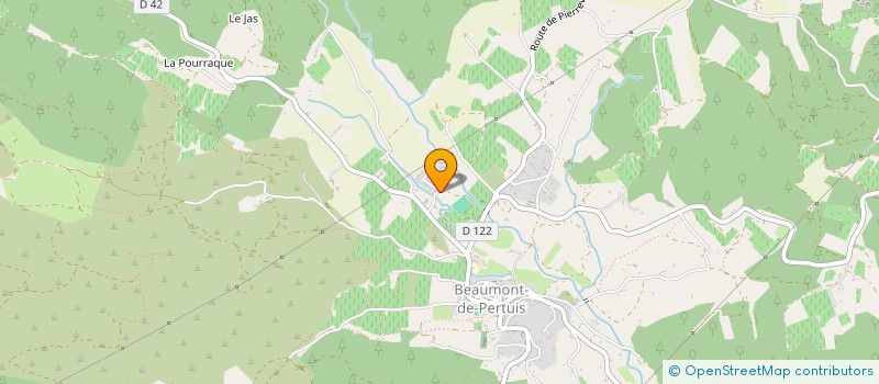 localisation de l'entreprise MADAME CATHERINE EZGULIAN  BEAUMONT-DE-PERTUIS