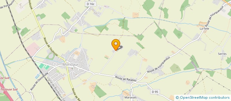 localisation de l'entreprise MADAME CATHERINE FAGE  MONTLAUR