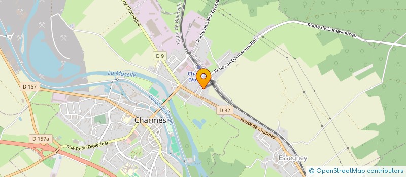 localisation de l'entreprise MADAME CATHERINE FALCOZ  ESSEGNEY