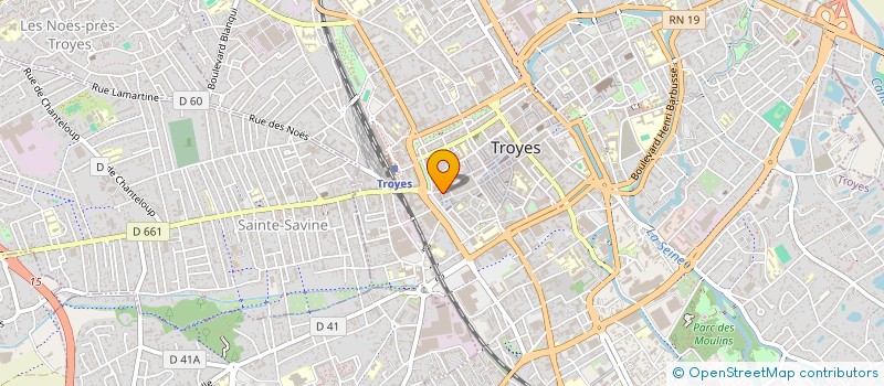 localisation de l'entreprise MADAME CATHERINE FALMET  TROYES