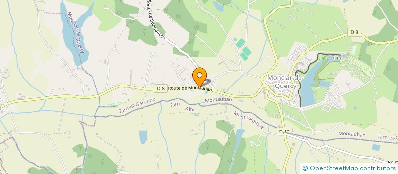 localisation de l'entreprise MADAME CATHERINE FANNY MERSER  GENEBRIERES