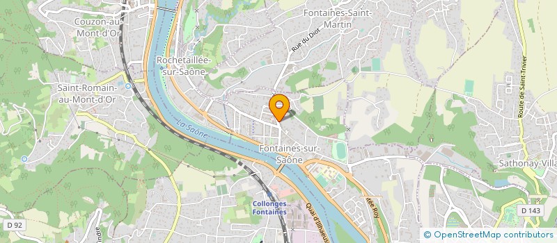 localisation de l'entreprise MADAME CATHERINE FARGEIX à FONTAINES-SUR-SAONE