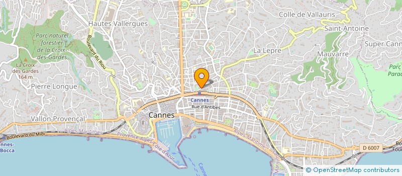 localisation de l'entreprise MADAME CATHERINE FAVATO à CANNES