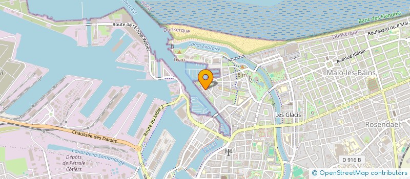 localisation de l'entreprise MADAME CATHERINE FAVIER à DUNKERQUE