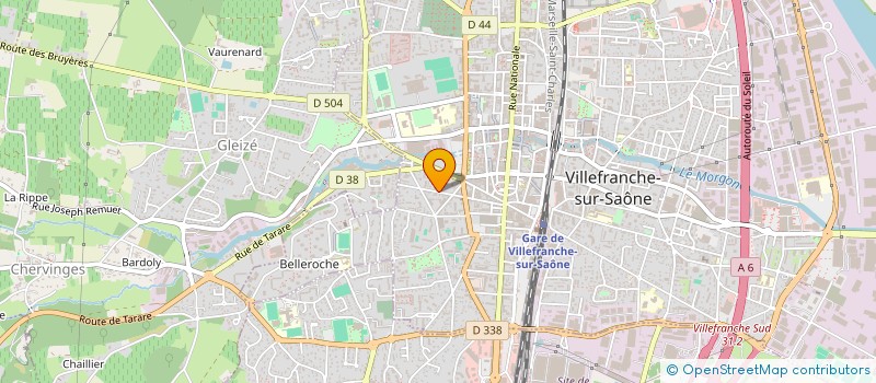 localisation de l'entreprise MADAME CATHERINE FAYARD  VILLEFRANCHE-SUR-SAONE