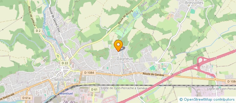 localisation de l'entreprise MADAME CATHERINE FAYOL NOIRETERRE  CHAZEY-SUR-AIN