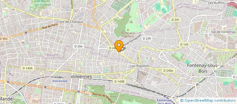 localisation de l'entreprise MADAME CATHERINE FELIX à FONTENAY-SOUS-BOIS