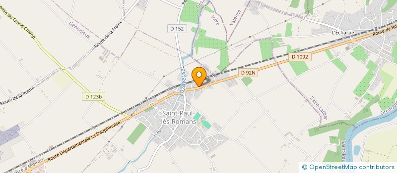 localisation de l'entreprise MADAME CATHERINE FEOUGIER  CHATILLON-SAINT-JEAN