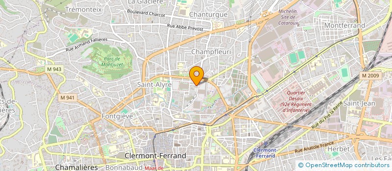 localisation de l'entreprise MADAME CATHERINE FERRET à CLERMONT-FERRAND