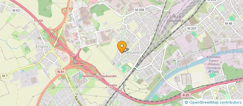 localisation de l'entreprise MADAME CATHERINE FERTEL  SEQUEDIN