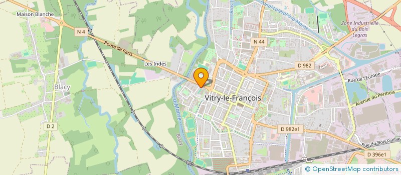 localisation de l'entreprise MADAME CATHERINE FERY  VITRY-LE-FRANCOIS