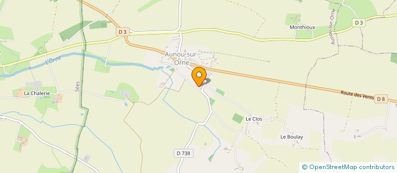 localisation de l'entreprise MADAME CATHERINE FEUILLET à AUNOU SUR ORNE