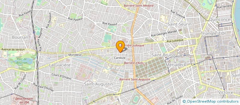 localisation de l'entreprise MADAME CATHERINE FEVRIER à BORDEAUX