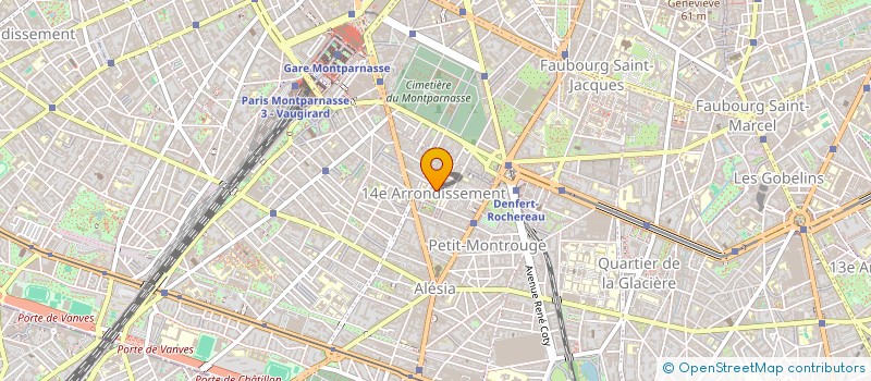 localisation de l'entreprise MADAME CATHERINE FIQUEMONT  PARIS