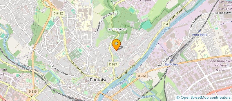 localisation de l'entreprise MADAME CATHERINE FIQUET  PONTOISE