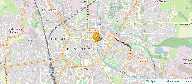 localisation de l'entreprise MADAME CATHERINE FLECHET  BOURG-EN-BRESSE