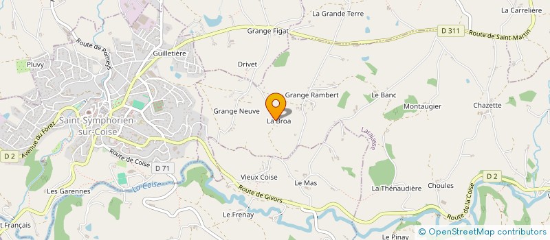 localisation de l'entreprise MADAME CATHERINE FLECHET  LARAJASSE