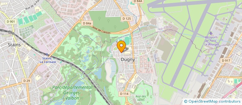 localisation de l'entreprise MADAME CATHERINE FLEURISSAINT  DUGNY